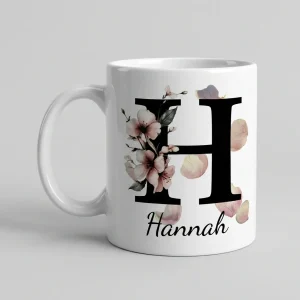 Personalisierte Namenstasse – Buchstabe H — Tasse 330 ml