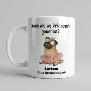 Tierische Tasse – Glubschi Mops — Tasse 330 ml
