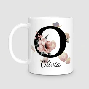 Personalisierte Namenstasse – Buchstabe O — Tasse 330 ml