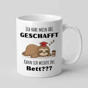 Abi geschafft – Kann ich wieder ins Bett? — Henkel rechts