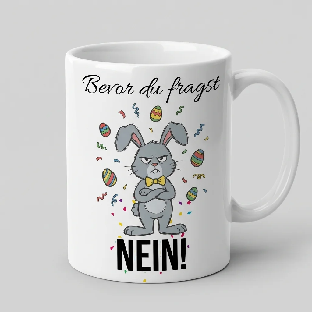 Bevor du fragst – NEIN! – Hase — Henkel rechts