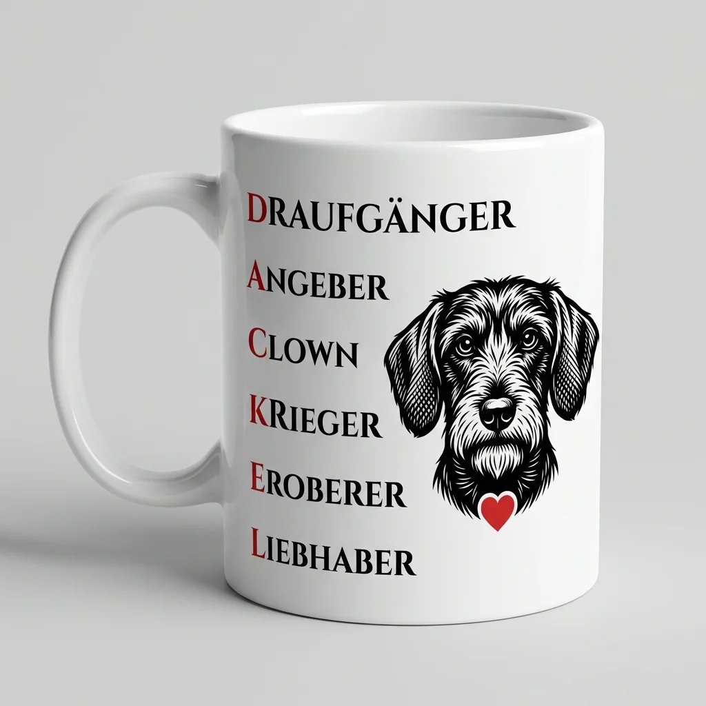 Frechdachs – Dackel — Tasse 330 ml