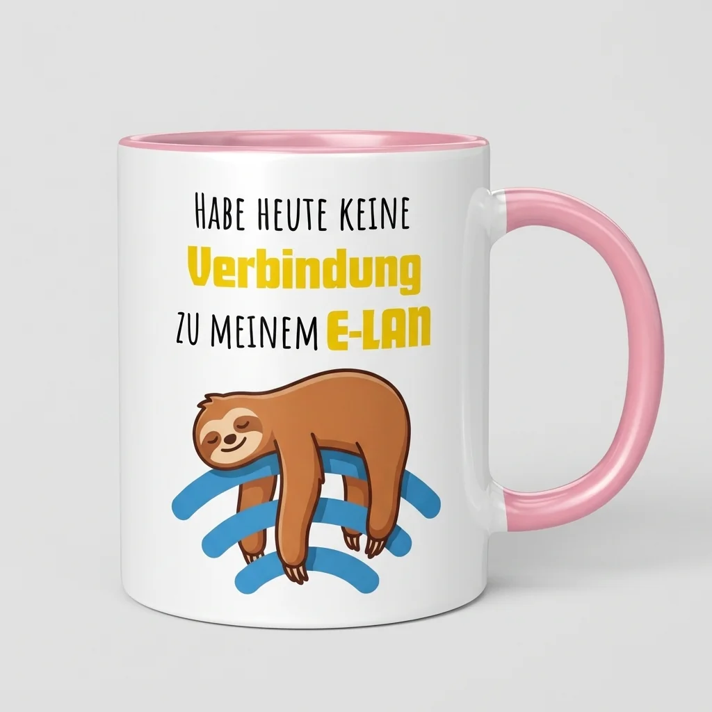 E-LAN Verbindung – Faultier — Lifestyle