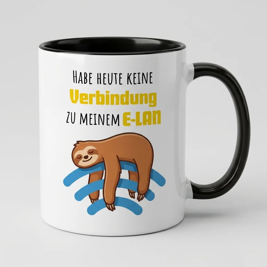 E-LAN Verbindung – Faultier — Detail 4