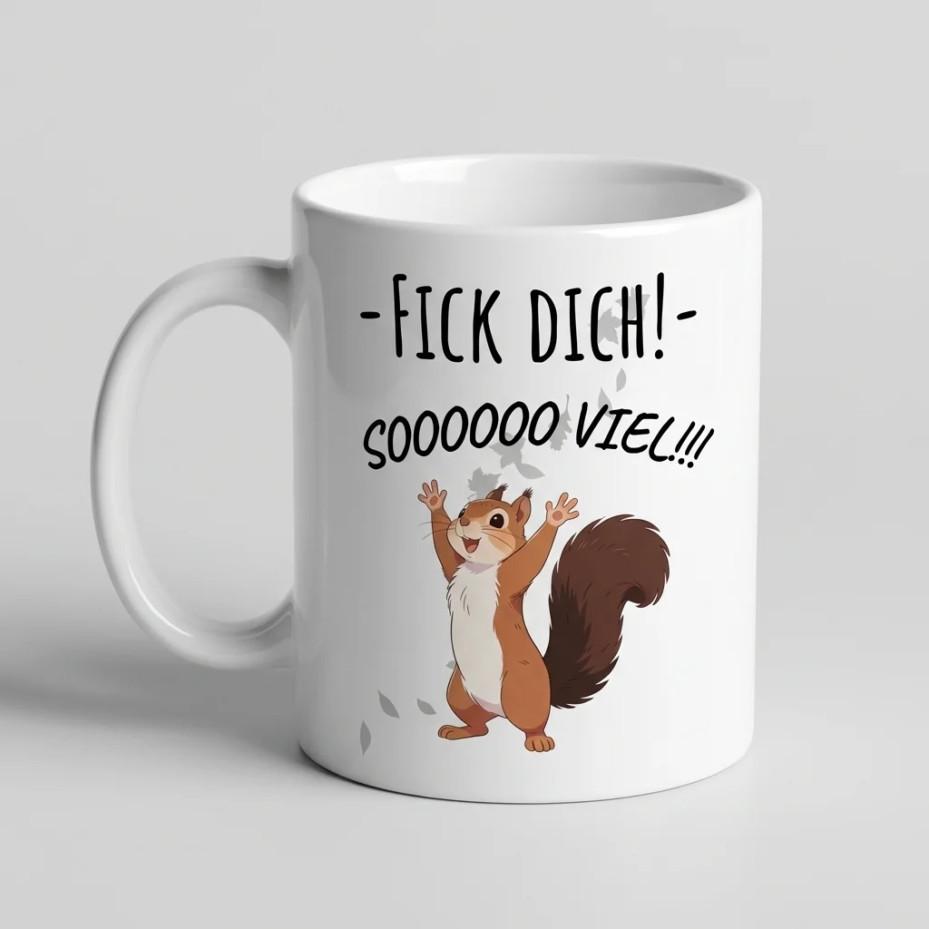 Ich wünsch dir so viel fick dich — Tasse 330 ml