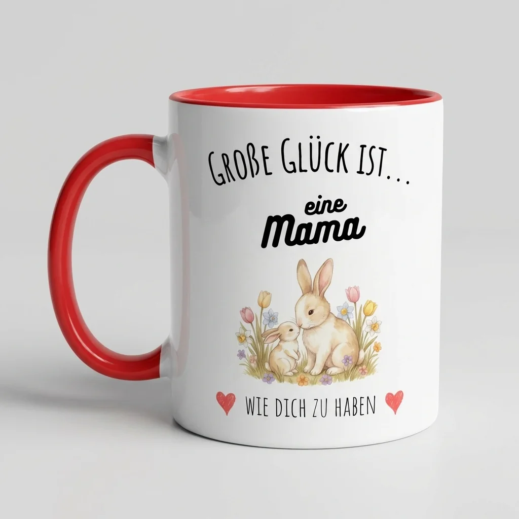 Gebe das Glück an meine Mama – Hase — Lifestyle