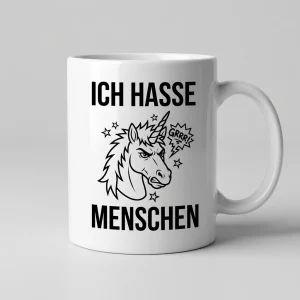 Ich hasse Menschen — Henkel rechts
