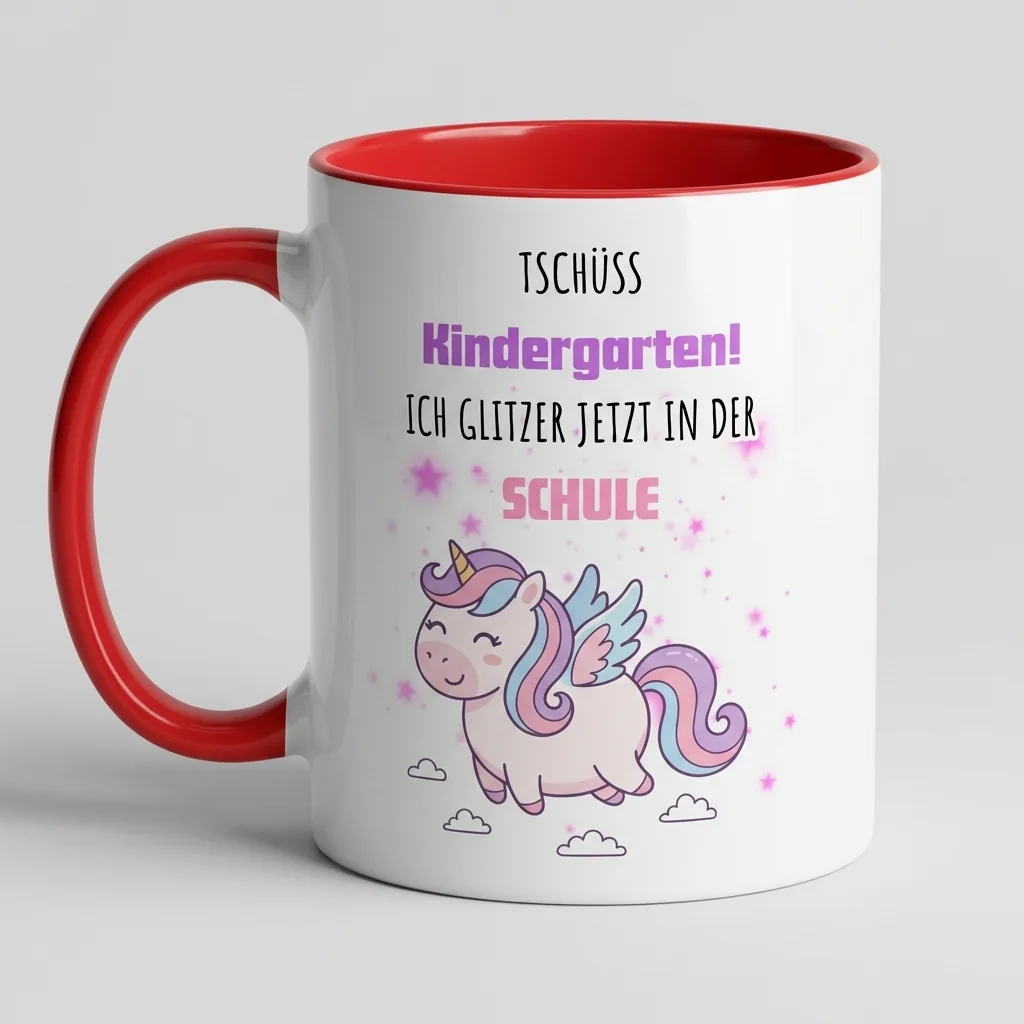 Tschüss Kindergarten – Flügel raus – Einhorn — Lifestyle
