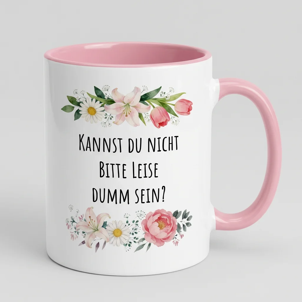 Kannst du bitte leise dumm sein? – Rosen — Henkel links