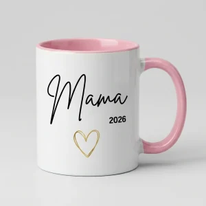 Mama 2026 – mit Herz — Henkel rechts