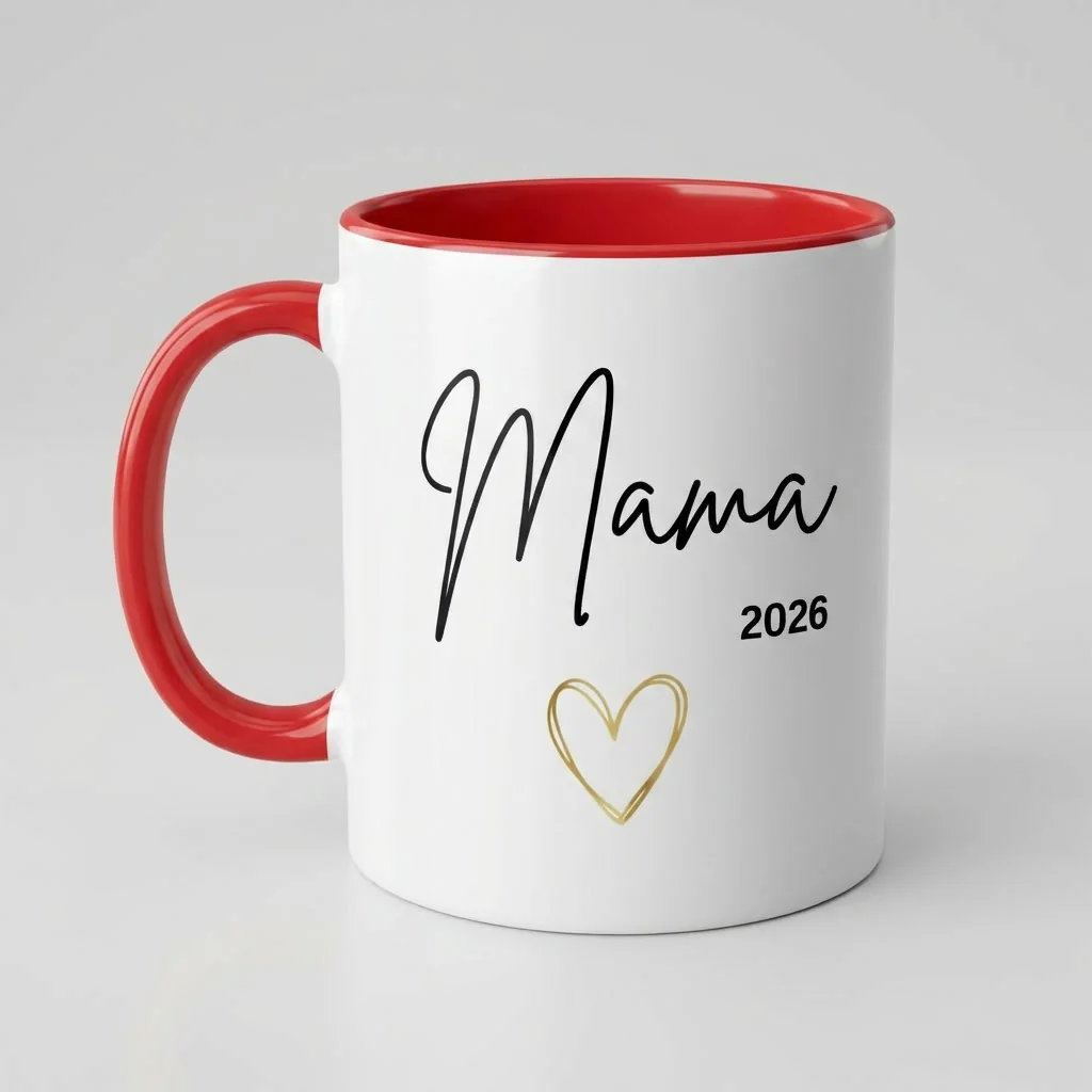 Mama 2026 – mit Herz — Henkel links
