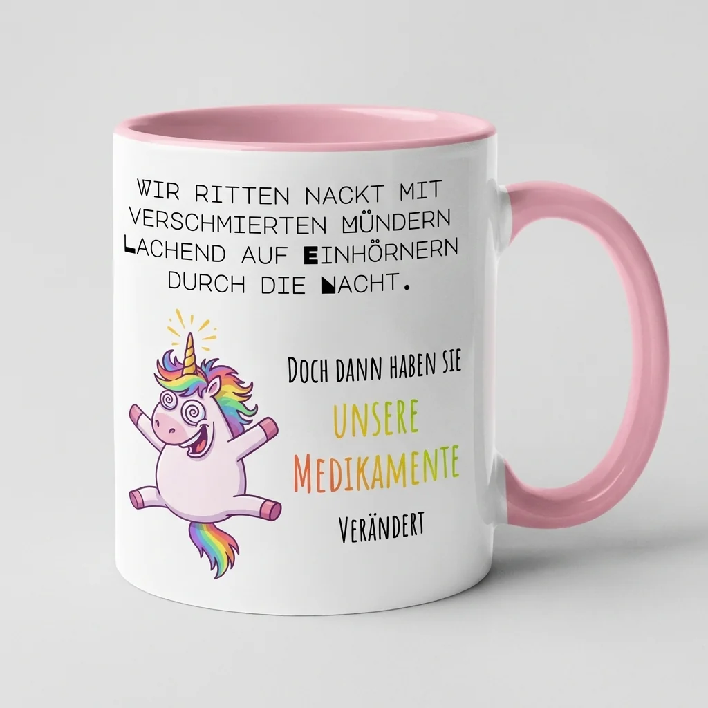 Einhorn & Mitbewohner – Medikamente — Henkel links