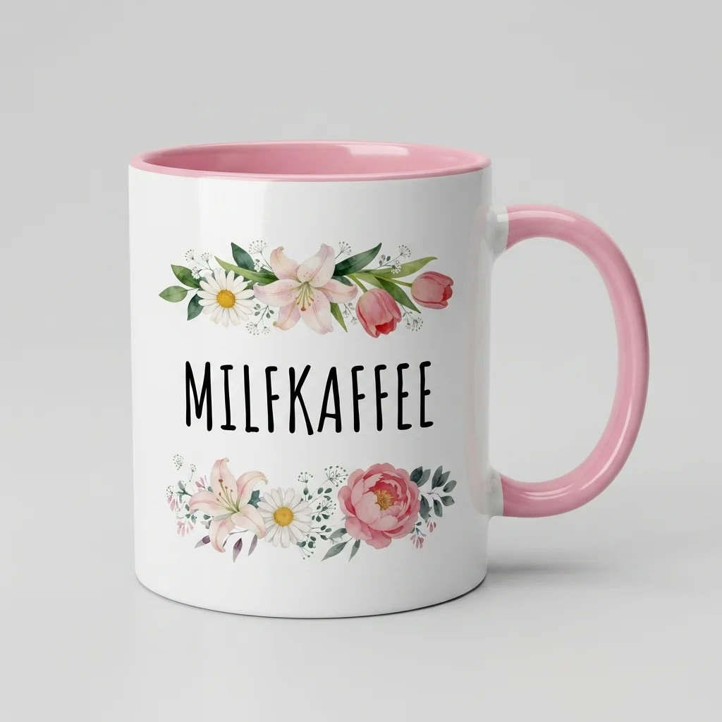MILF – Milchkaffee – Rosen — Henkel links