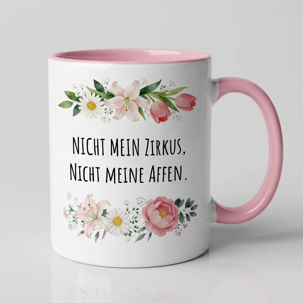 Nicht mein Zirkus, nicht meine Affen – Rosen — Henkel links