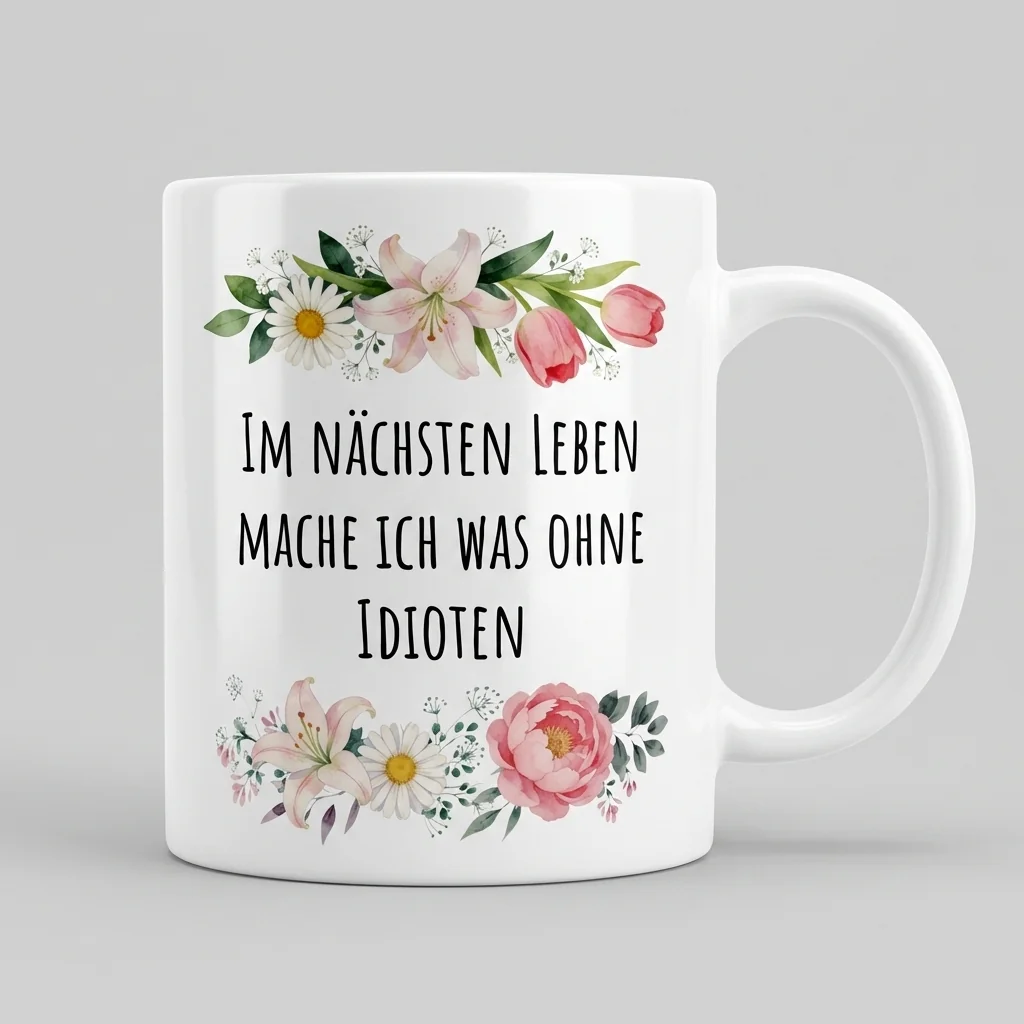 Finde andere Menschen anstrengend – Eule — Henkel rechts
