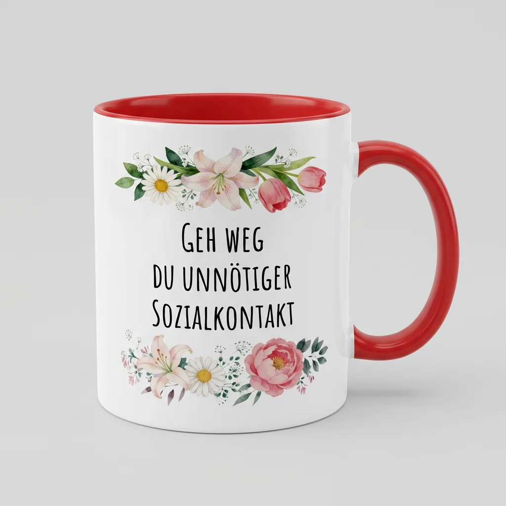 Sozialkontakte – begrenzte Auflage — Henkel rechts