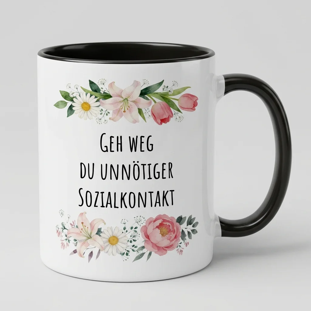 Sozialkontakte – begrenzte Auflage — Henkel links