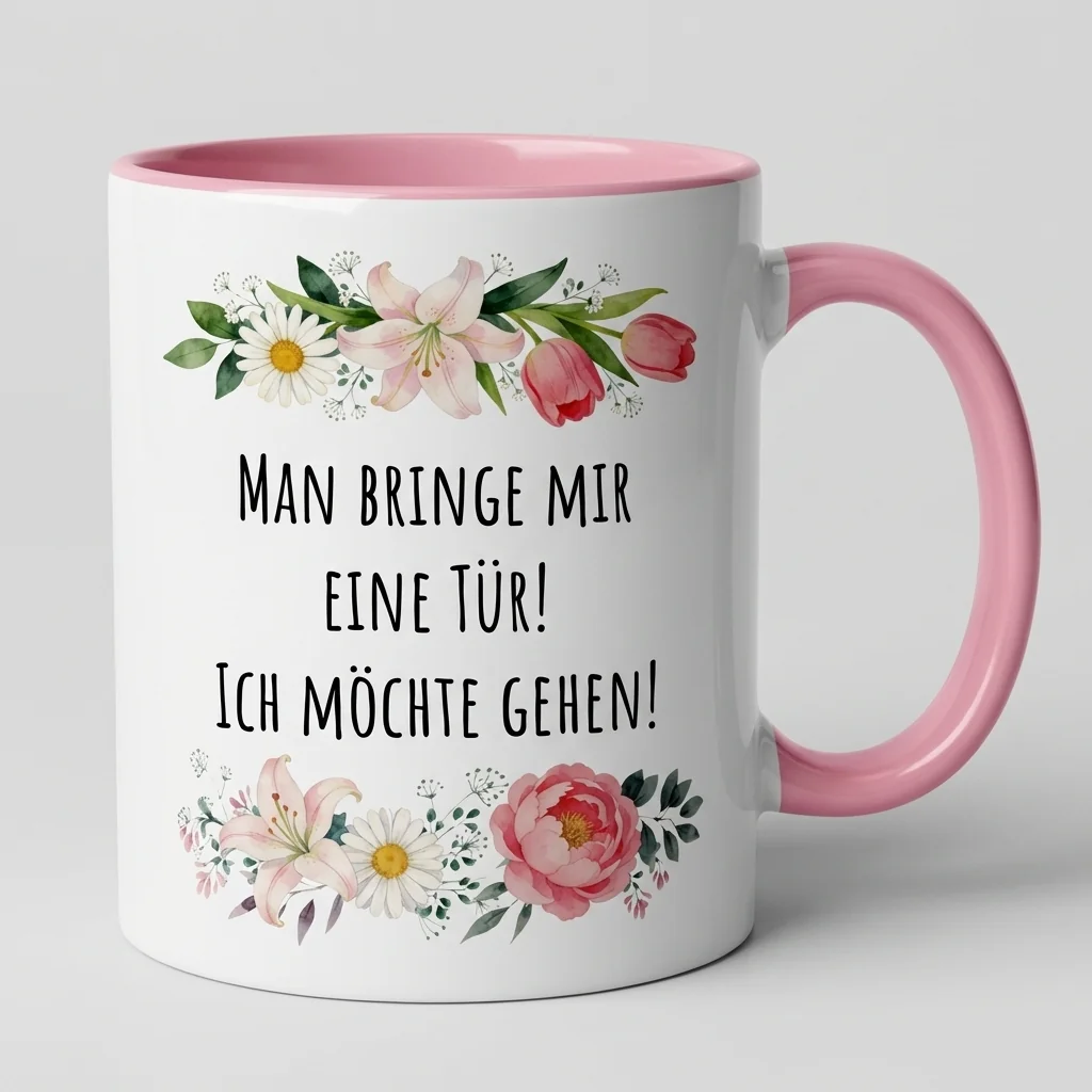 Man bringe mir eine Tür, durch die ich gehen kann – Rosen — Henkel rechts
