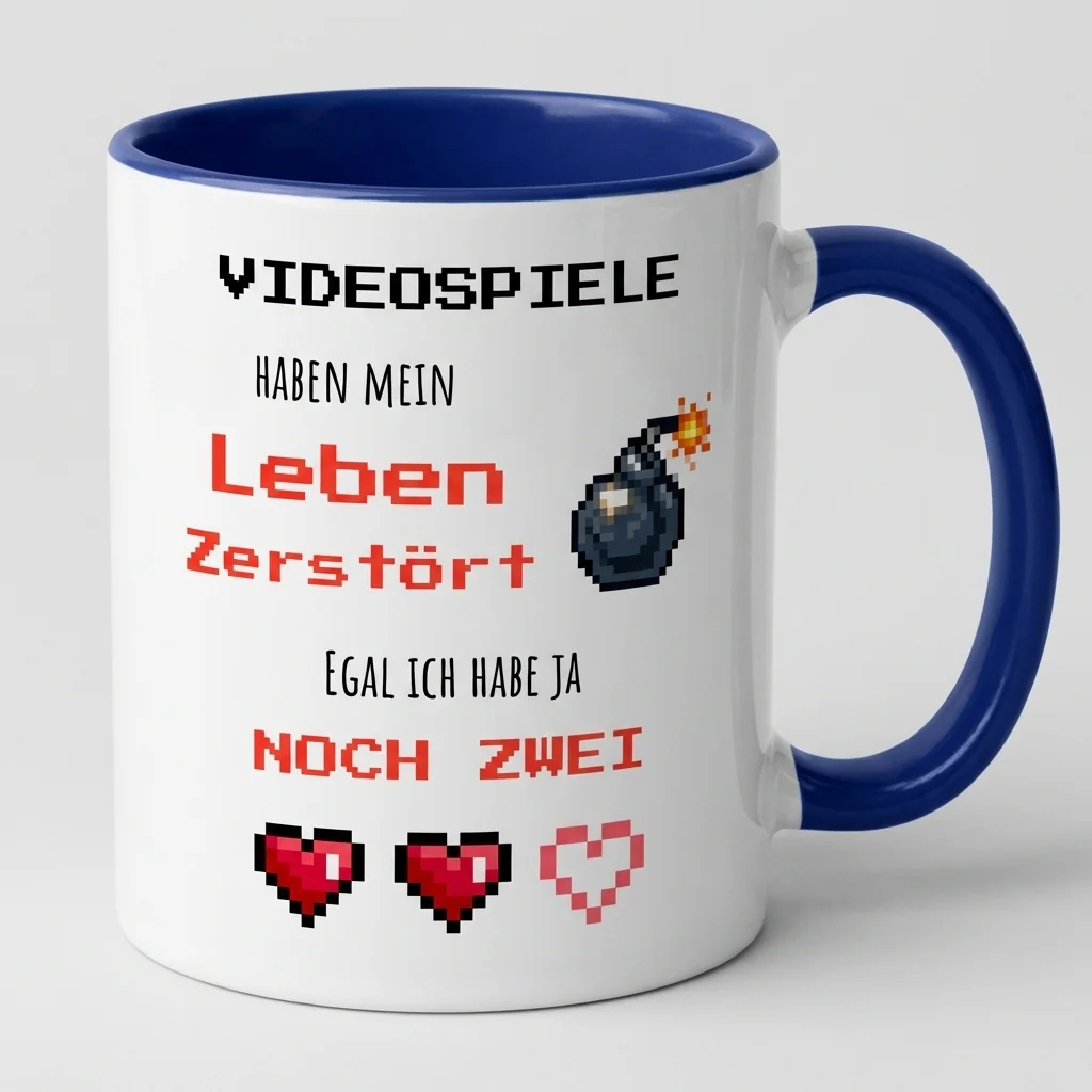Videospiele haben mein Leben zerstört – noch zwei übrig — Henkel rechts
