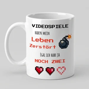 Videospiele haben mein Leben zerstört – noch zwei übrig — Tasse 330 ml
