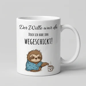 Der Wille war da, sie haben mich weggeschickt – Faultier — Detail 5