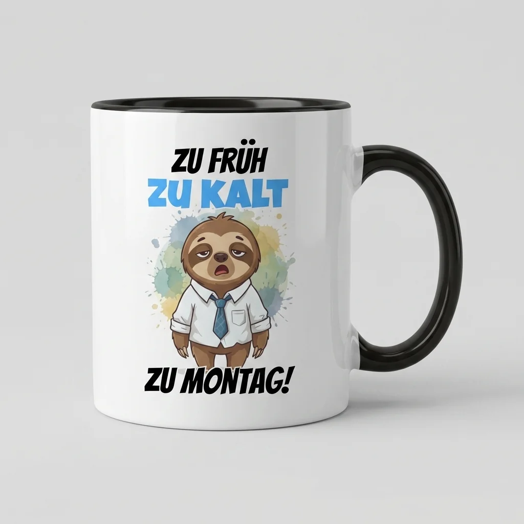 Zu früh, zu kalt, zu Montag – Faultier — Lifestyle