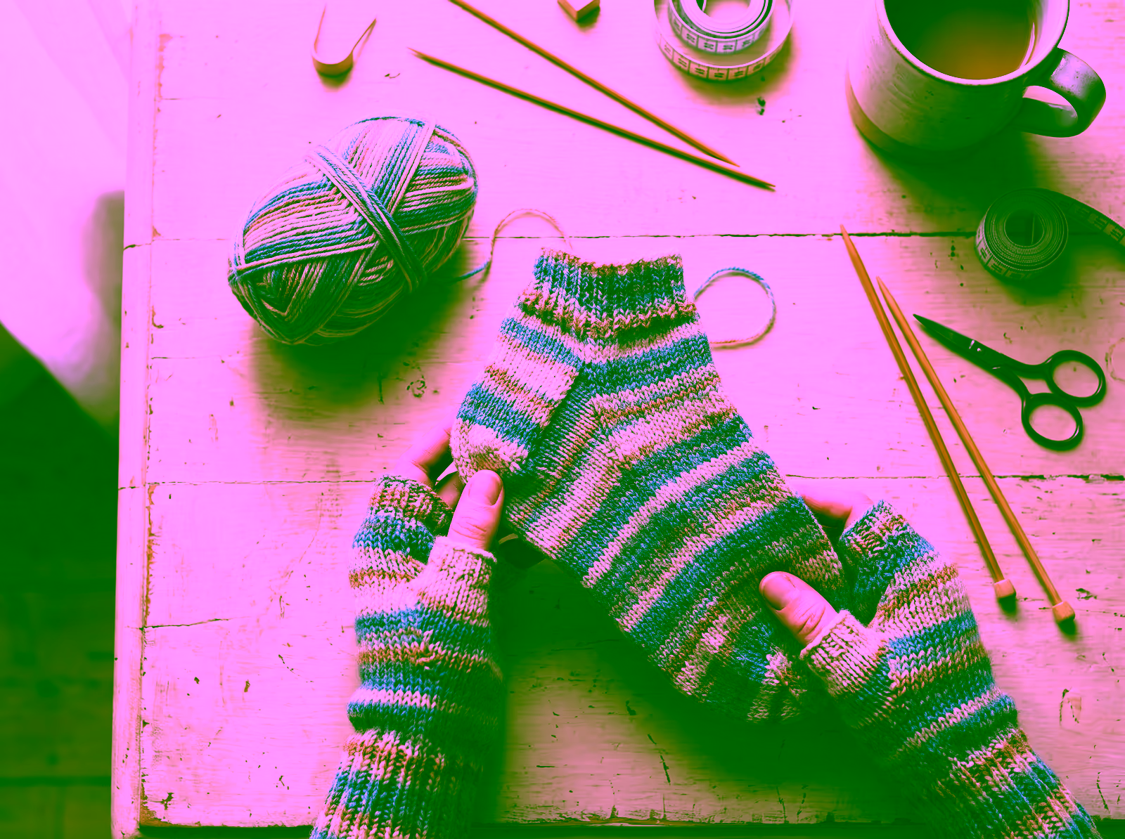 Socken stricken für Anfänger – die erste Socke